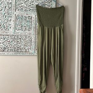 Size XL olive green Fashion Nova jump suit